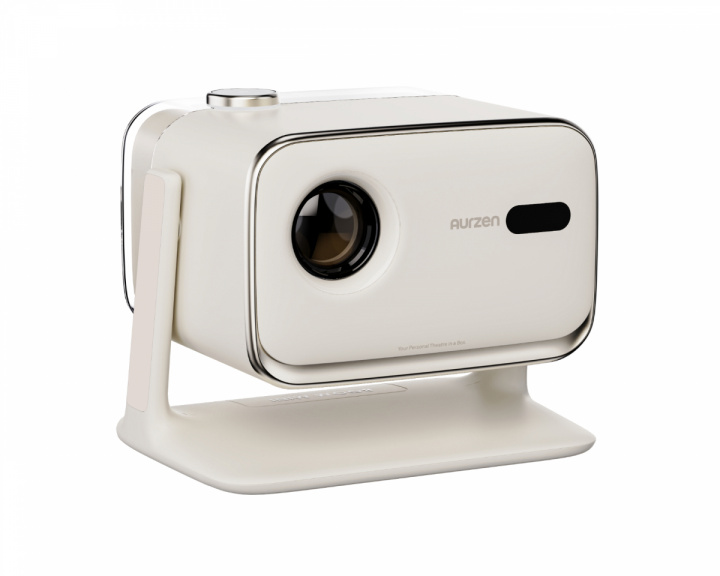 Aurzen BOOM Mini Google TV Smart Projektor - Hvit