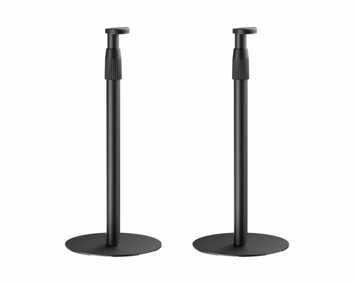  Høydejusterbar Høyttaler Gulvstativ Par for Sonos Era 100 & 300