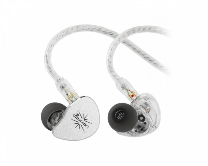  Belle IEM Hodetelefoner med Mikrofon - 3.5mm - Sølv