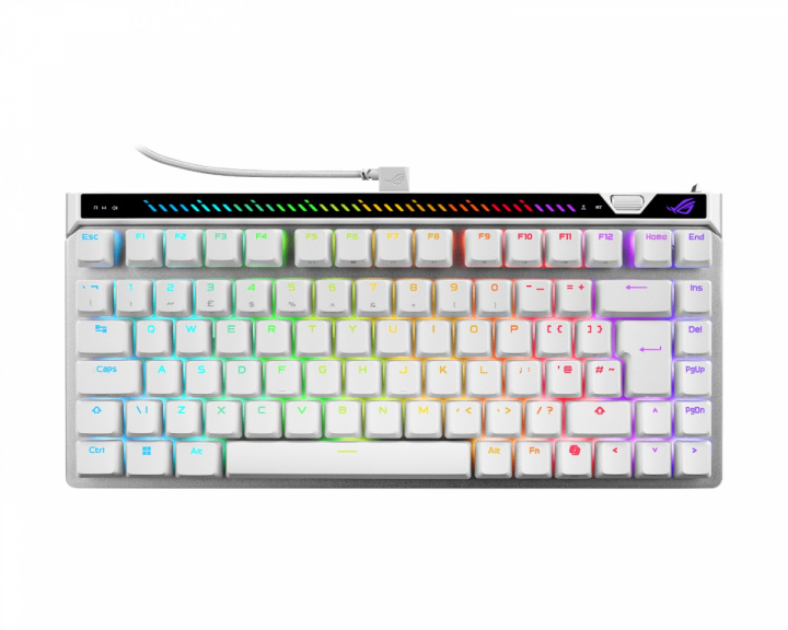  ROG Falchion Ace 75 HE Tastatur - Hvit [ROG HFX V2]