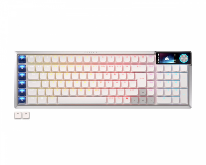  VANGUARD AIR 99 Trådløst Gamingtastatur - Hvit [OPX Optical]