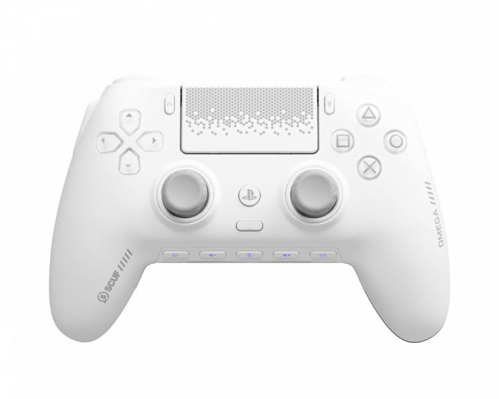 Scuf Omega Trådløs TMR Kontroller for PS5 og PC – Hvit
