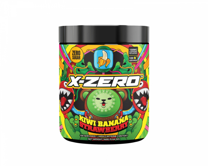  X-Zero Kiwi Banana - 100 Serveringer
