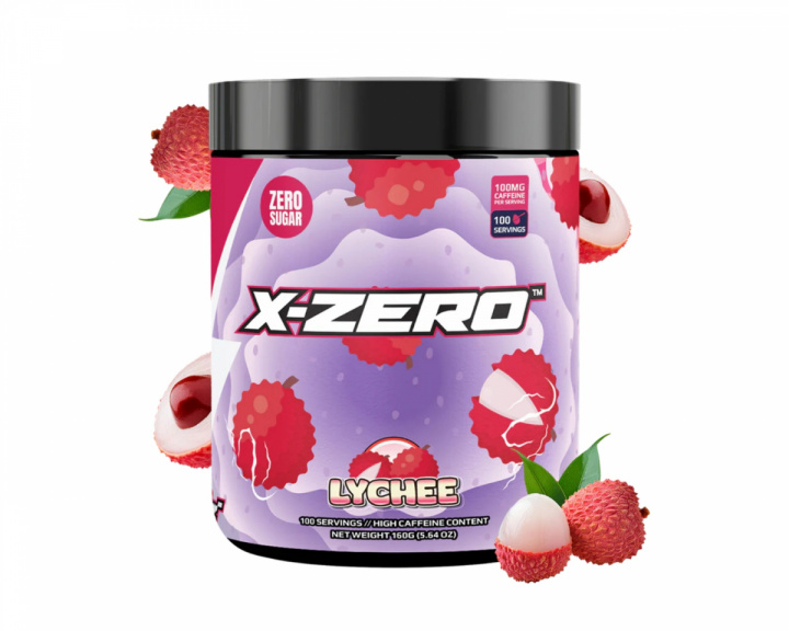 X-Gamer X-Zero Lychee - 100 Serveringer