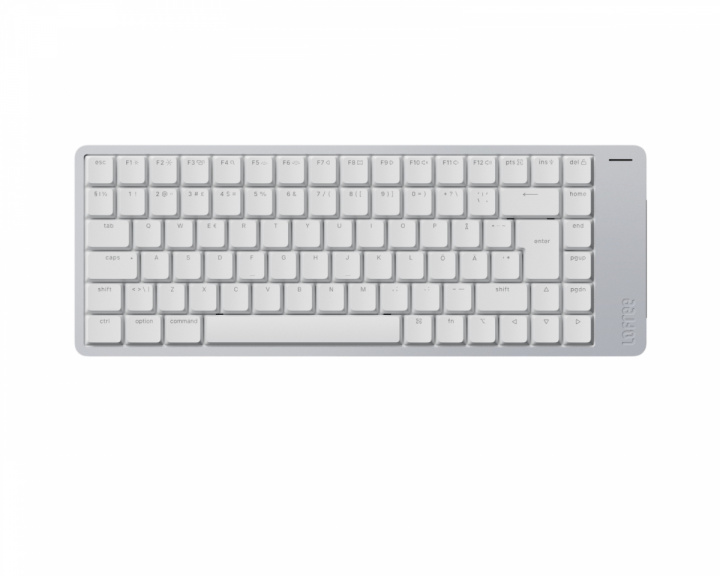 Lofree Flow 2 84 Lavprofil Mekanisk Tastatur [Kailh Void Silent Linear] – Hvit