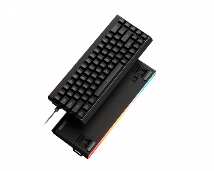  DK68 Magnetic HE Tastatur ANSI [Gateron Wuji] - Svart