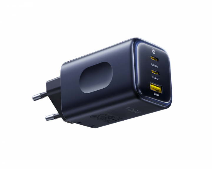  PicoGo AE11 Hurtiglader 2C+U 100W - Svart