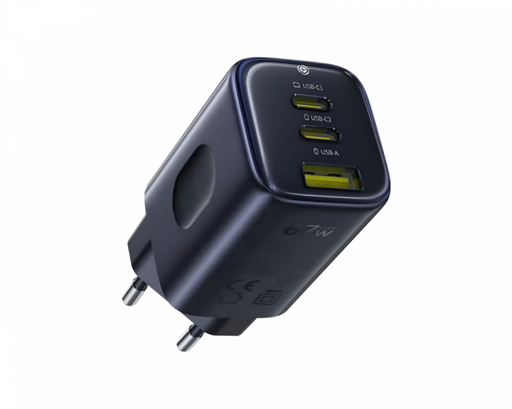  PicoGo AE11 Hurtiglader 2C+U 67W - Svart