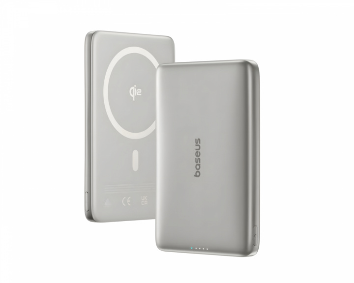  PicoGo AM41 Ultratynn Qi2 Magnetisk Powerbank 27W 10000mAh - Titan