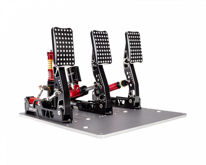  P2000 Hydrauliske Sim Racing-pedaler 100kg - 3-pedalsett