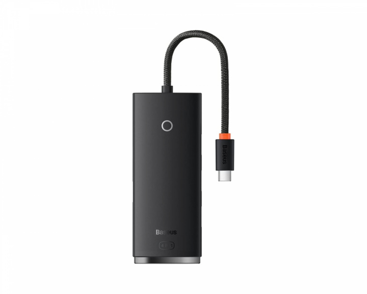 Lite Series 4-ports Type-C HUB-adapter - Svart
