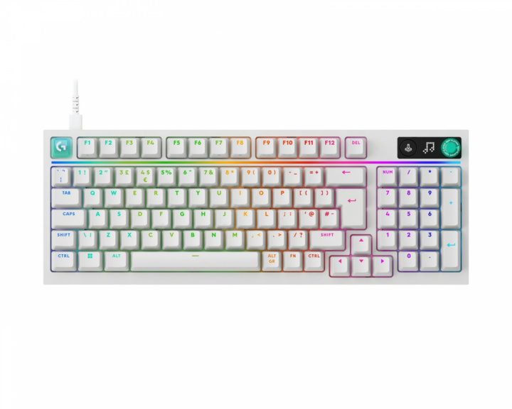 G316 X 98 Gamingtastatur - Hvit