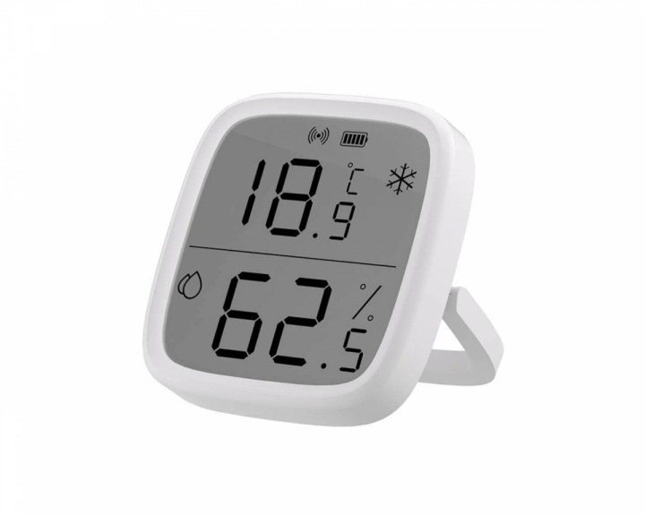  Smart Temperatur- og fuktighetssensor ZigBee LCD