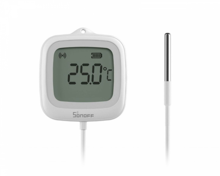  Temperatursensor ZigBee LCD med probe
