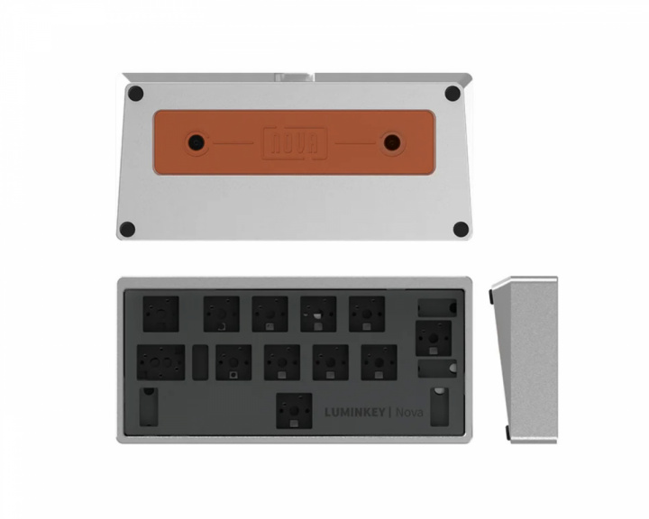  Nova Mini 12-Key Tri-Mode Macro Pad (Barebone) - Silver