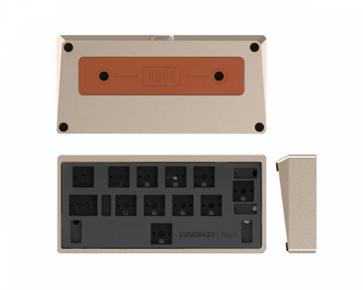  Nova Mini 12-Key Tri-Mode Macro Pad (Barebone) - Gull
