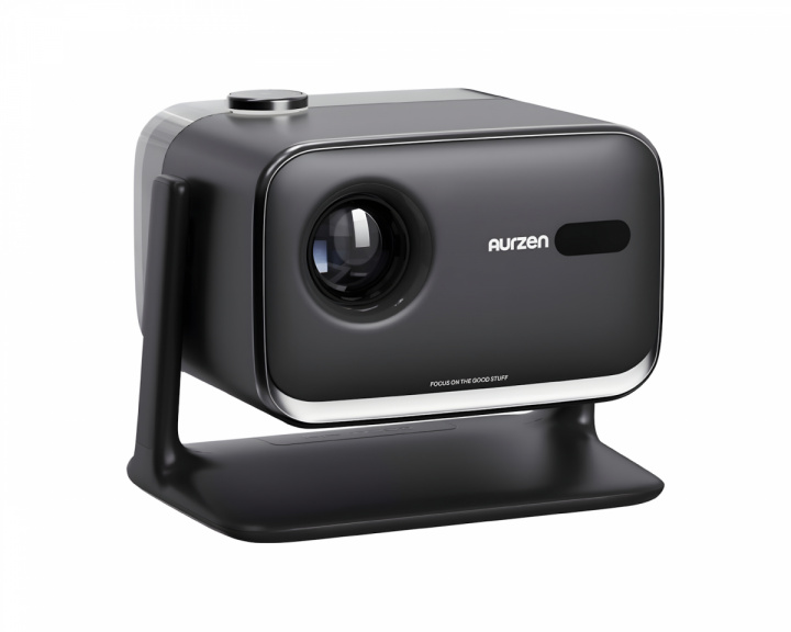 Aurzen BOOM Mini Google TV Smart Projektor - Sort