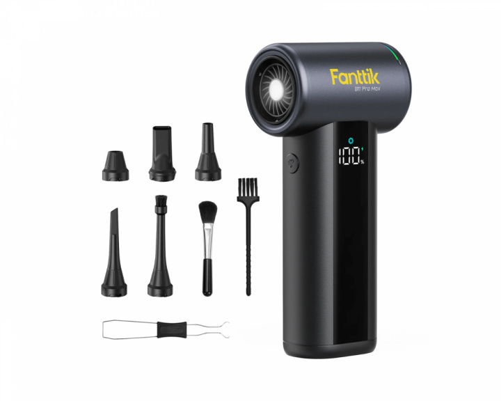  B11 Pro Max Elektrisk Støvblåser - sort