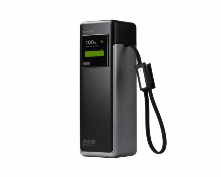 HyperTower Powerbank 170 25000 mAh - Sort