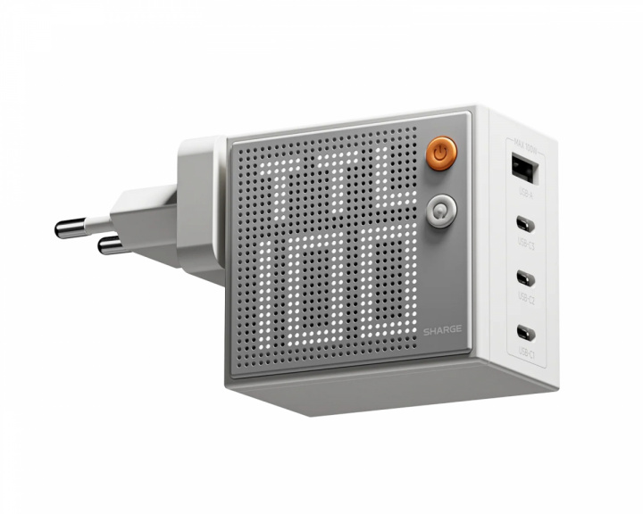  Pixel 100W USB-C & USB-A lader - Hvit