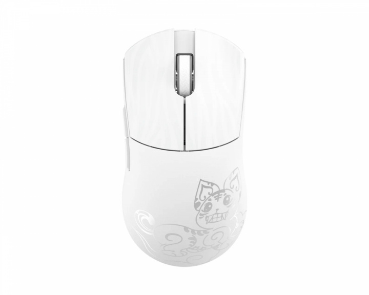  Huan x Xi'an Museum Magnesium Trådløs Gamingmus - Hvit/Sølv - Limited Edition