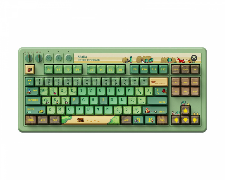  Mekanisk Trådløst Tastatur - Xbox Forest Edition