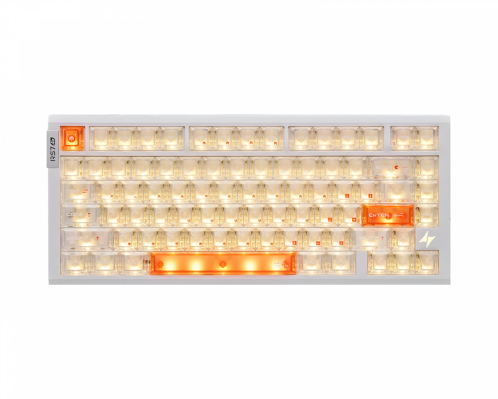  RS7 Air HE Tastatur ISO Nordic [Iceblade] - Hvit