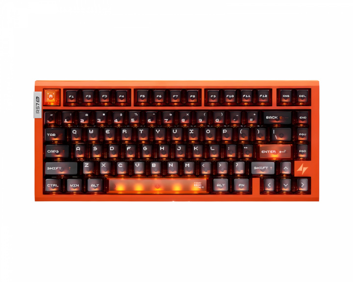  RS7 Air HE Tastatur ISO Nordic [Iceblade] - Oransje