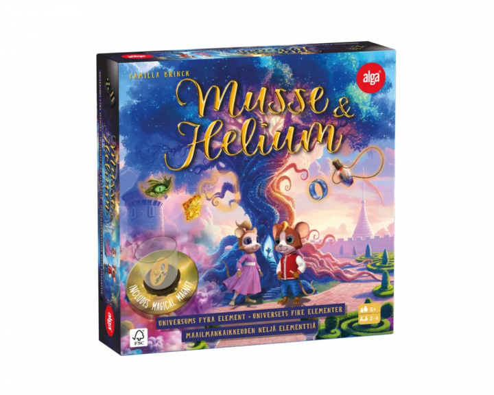  Musse & Helium Universums fire elementer