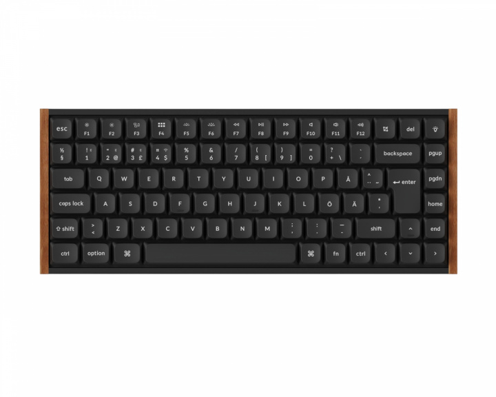  K3 Ultra SE 75% 8K Trådløst Tastatur - Wood Black [Milk POM Brown]