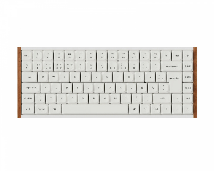  K3 Ultra SE 75% 8K Trådløst Tastatur - Wood White [Milk POM Red]