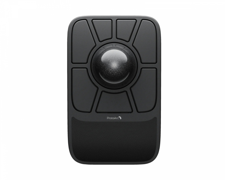 ProtoArc EM06 Tilpassbar Trackball Mus - Svart