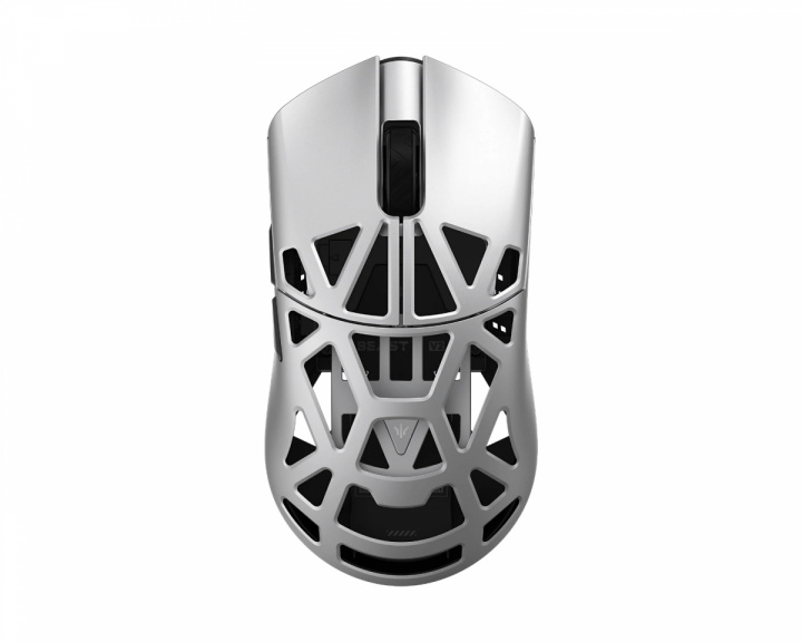 WLMouse Beast X Medium V2 Trådløs Gamingmus - Sølv