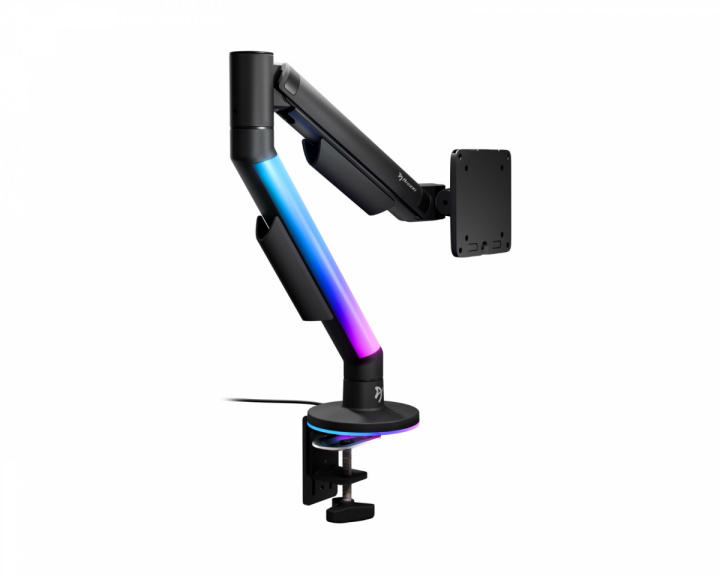  Alzare RGB - Skjermstativ med gassfjær Sort