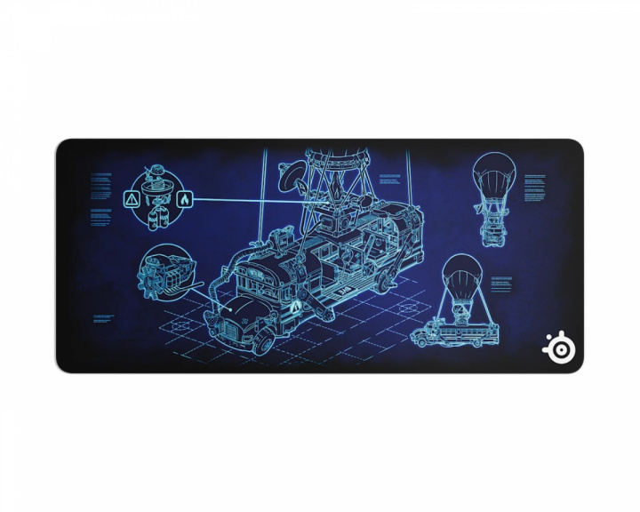  QcK XXL Musematte - Fortnite