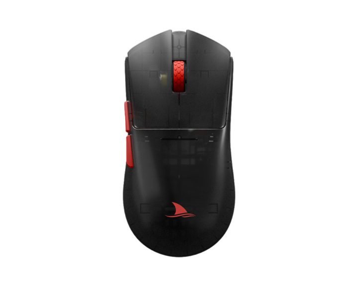  M9 Trådløs Gamingmus - Transparent