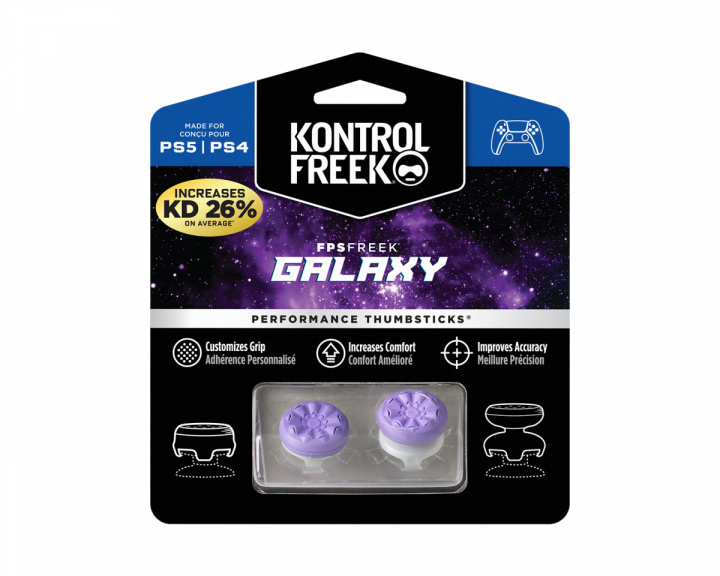 KontrolFreek FPS Freek Galaxy Purple - (PS5/PS4)