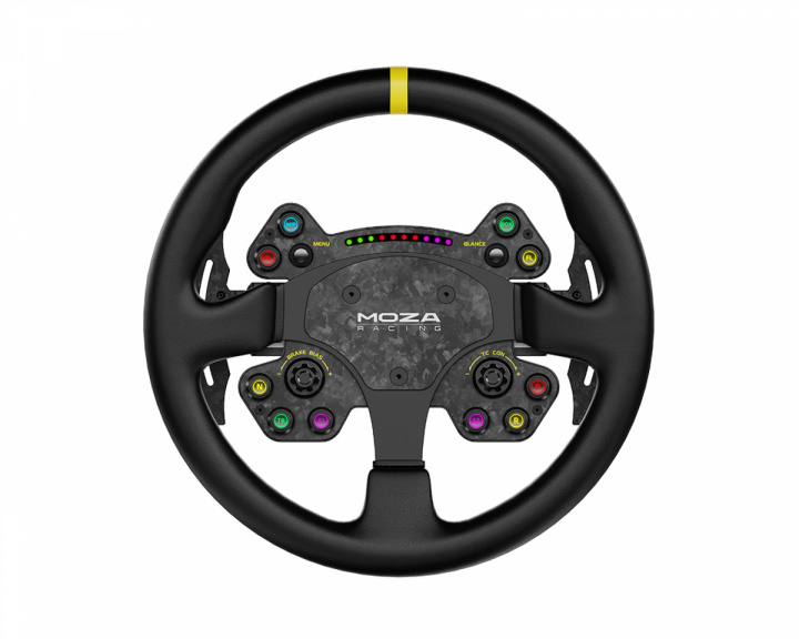 Moza Racing RS v2 Steering Wheel Round Leather - 33cm Ratt (DEMO)