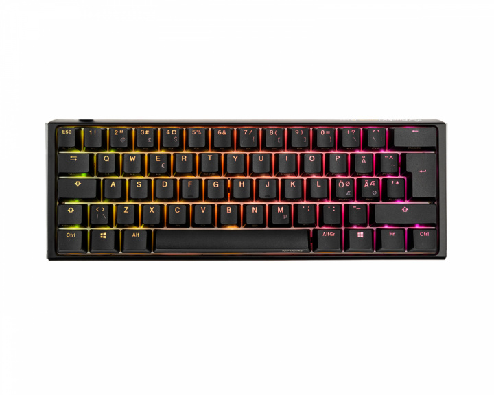 Ducky ONE 3 Mini Classic Black RGB Hotswap Tastatur [MX Red] (DEMO)