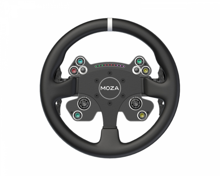 Moza Racing CS V2P Leather Steering Wheel - 33cm Ratt for Racing (DEMO)