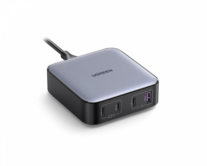 UGREEN Nexode 100W Desktop Charger (1xUSB-A + 3xUSB-C) - Multilader (DEMO)