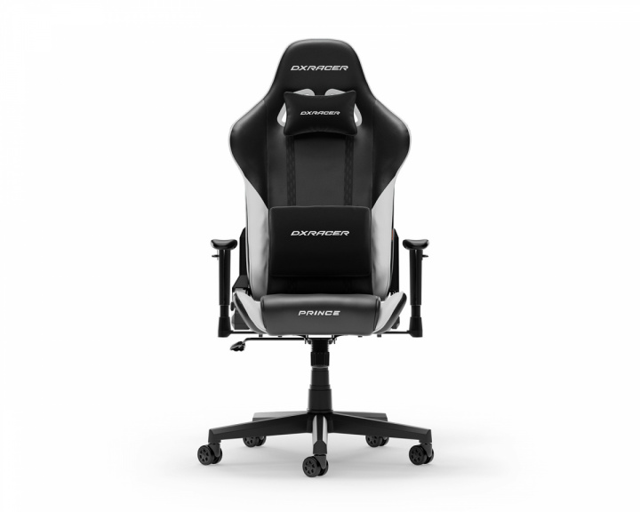 DXRacer PRINCE Gamingstol Svart & Hvit PVC Lær L (DEMO)