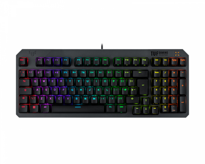 Asus TUF Gaming K3 Gen II RGB-Tastatur - Svart (DEMO)