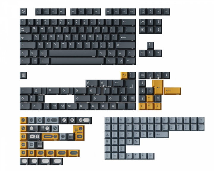 KBDfans PBTfans Twist R2 - Base kit (DEMO)