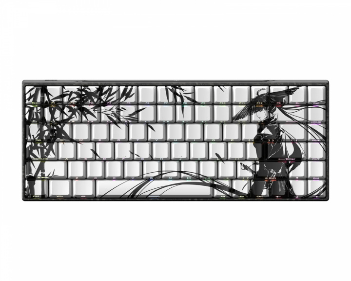 WLMouse YING75 HE Forged Carbon Fiber Tastatur - Hvit [TTC Shadow] (DEMO)