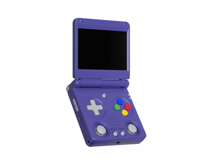 Anbernic RG34XXSP Retro Emulator (64GB) - Indigoblå (DEMO)