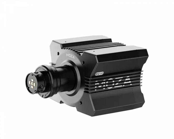 Moza Racing R12 V2 Direct Drive Wheelbase - Svart Servomotor Rattbase (DEMO)