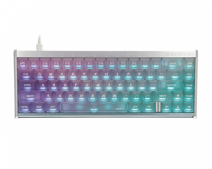 IPI Aurora 65 HE Tastatur - Sølv/Blå (DEMO)