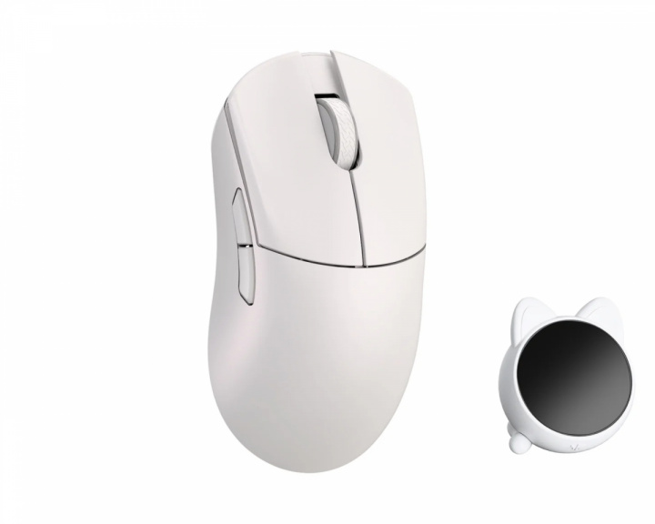 WLMouse Huan Stainless Magnesium Alloy Trådløs Gamingmus - Hvit (DEMO)