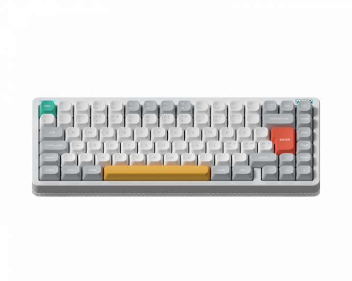 NuPhy Halo75 V2 Trådløst Tastatur – Ionic White [Lemon Switch] (DEMO)